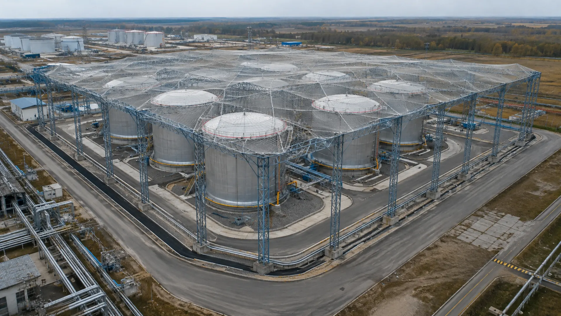 Нефтебазы и резервуарные парки